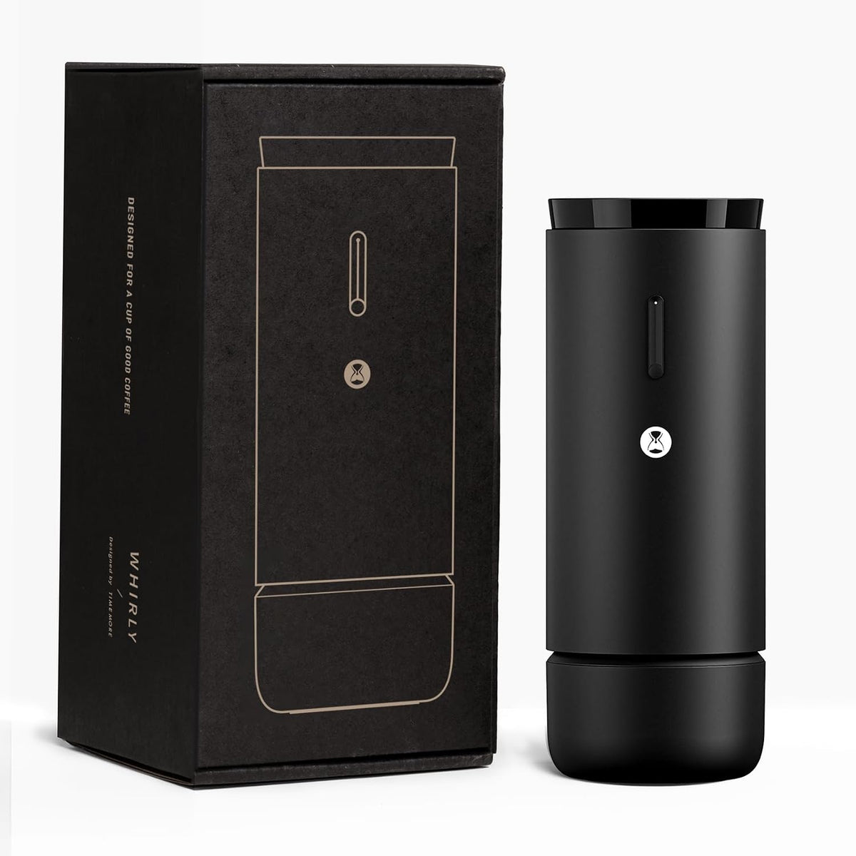 TIMEMORE broyeur, 72 mm × 190 mm., max. 60 W., noir., Moulin à café électrique portable avec octogonal breveté S2C-042-EI