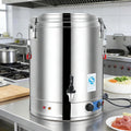 TYH fontaine à eau, 40 L, 50 L, 60 L, 70 L, Argenté, Chaude Professionnelle Grande Capacité ( / / / ), en Acier Inoxydable