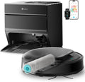 Lefant robot aspirateur, Noir, M5 Max avec Fonction de Nettoyage, Puissance d'aspiration de 23 000 Pa, Navigation dToF LiDAR