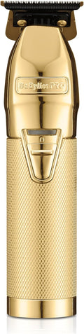 BaBylissPRO tondeuse à gazon, Noir, FX+ Tondeuse de barbier professionnelle sans fil pour homme, tondeuse à barbe entièrement en métal pour homme