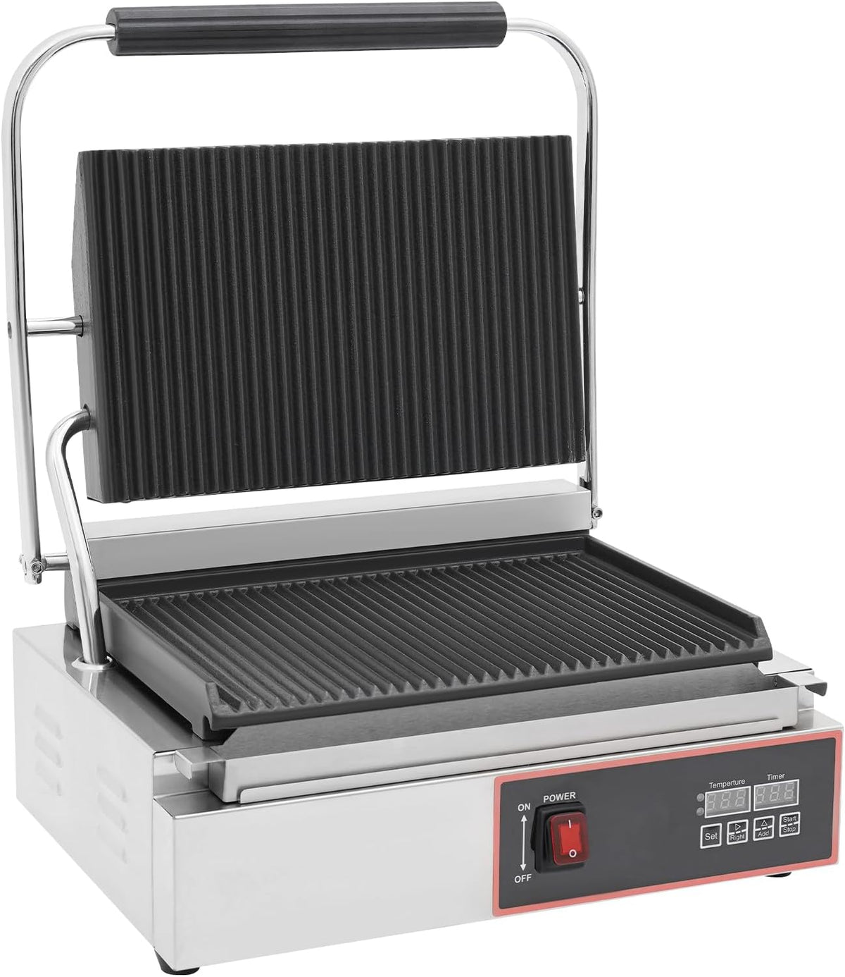 DWIKRYT gaufrier, 2200 W, PVC de qualité alimentaire, blanc