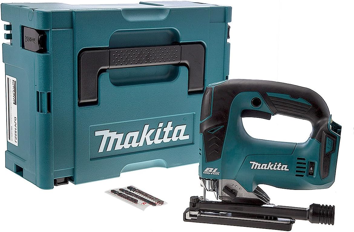 Makita Scies sauteuses, 18 V, Noir, Scie Sauteuse LXT (Machine seule) en MAKPAC - DJV182ZJ