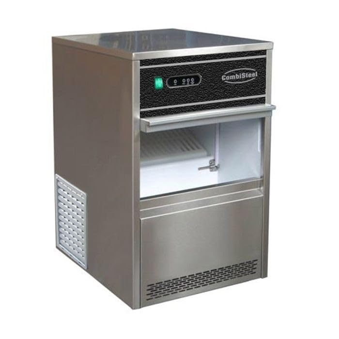 CombiSteel machine à glaçons, 26 Kg, Noir, Professionnelle Vdb-26