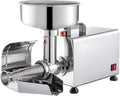 UPLTOE Huiliers et vinaigriers, 53 x 25 x 33 cm, 70-150 kg, 450 W, 110 V/220 V, 150 Kg, Acier inoxydable, Noir, Presse Tomate Electrique