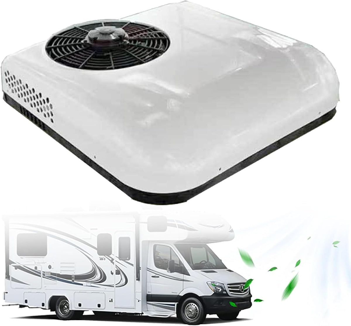 GeRRiT Climatiseurs, 12 V, 24 V, Blanc, Climatiseur de camping-car, / Climatiseur de toit de camping-car pour camions