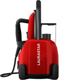 Laurastar centrale vapeur, Rouge, Lift Original Red, Nomade 3en1, Défroisse et Purifie Vos Textiles, Vapeur Hygiénique