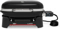 Weber Grills électriques d'extérieur, 43 × 32 cm, Noir, Lumin Compact Barbecue électrique Portable/Compact