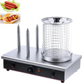 Cashwise Appareils à hot dog, 700 W, 220 V, Argenté, Hot-Dogs
