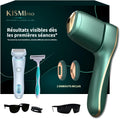 Adonisse épilateur à lumière pulsée, Noir, KISMI Pro Pack Professionnel - Épilateur IPL Lumière Pulsée Ice-Cool