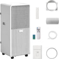 KAIKAFEI Climatiseurs portables, 28,5 × 35,5 × 69,8 cm / 11,2 × 13,1 × 27,4 pouces, Blanc, Climatiseur sur Roulettes