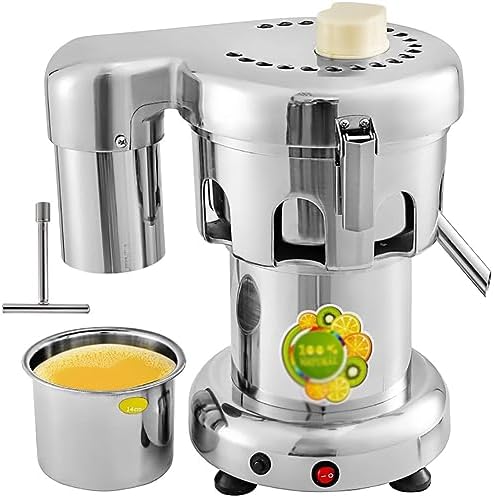 Extracteur centrifugeuse, 370 W, Noir, idéal pour les magasins de jus, les restaurants et les hôtels