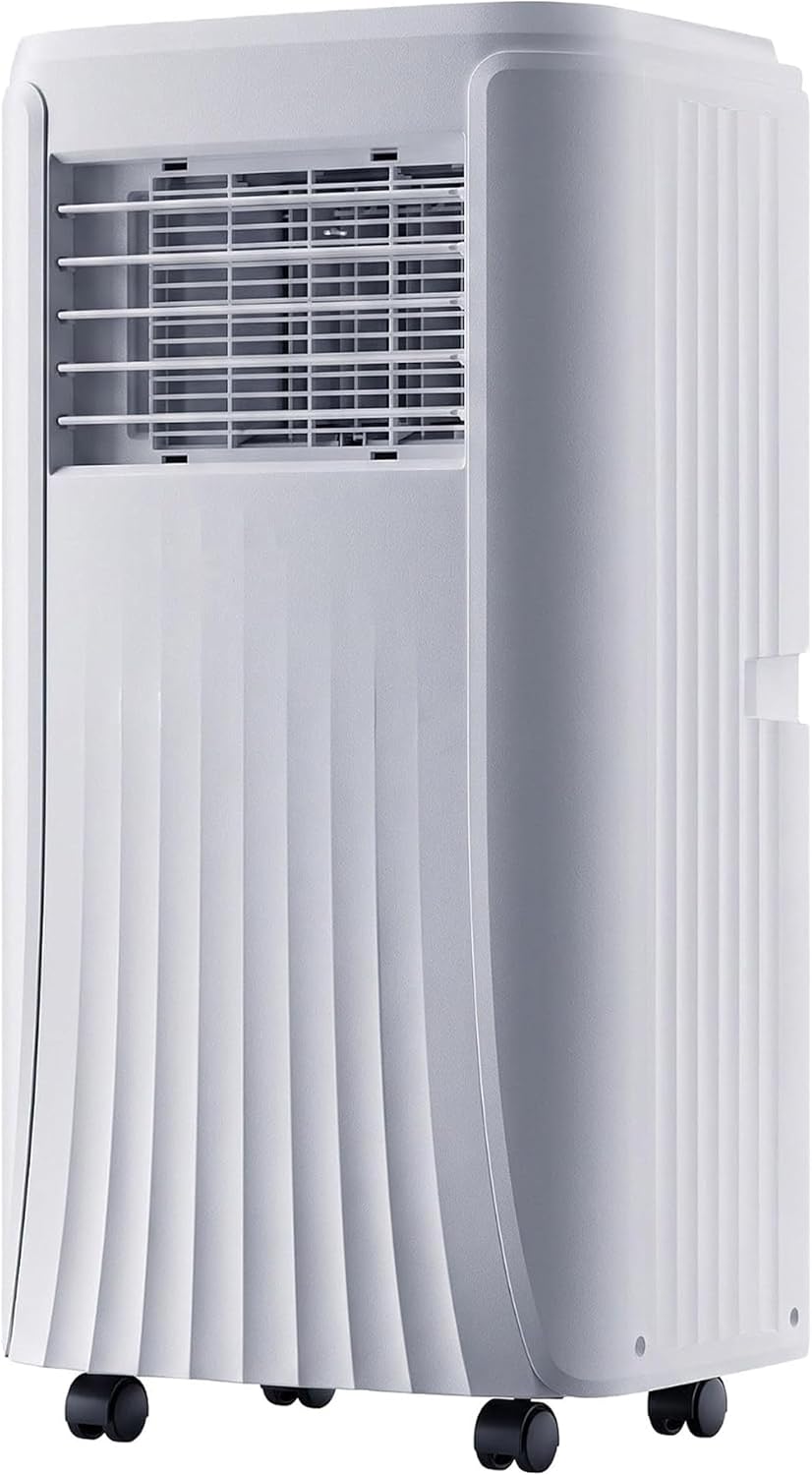 climatiseur portable GYQSSD, 330 x 280 x 680 mm, 52 dB, 9000 BTU, Blanc, Climatiseur Mobile Puissant Refroidissement Et Déshumidification
