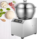 Cashwise Batteurs sur socle, 5 kg, 8 kg, 1800 W, 2200 W, 5KG, Argenté/Transparent, Couvercle Transparent et minuterie