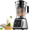blender, 6 L, 2200 W, 2200 W, 6 L, 48000 RPM, Noir, Commercial, Machine à Lait de Soja, et 8 Lames, Contrôle à 9 Niveaux