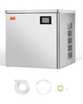 VEVOR machine à glaçons, 565 x 560 x 555 mm, 204 kg, Argenté, avec Capacité /24 h, Tête Uniquement, Autonettoyante et Programmée