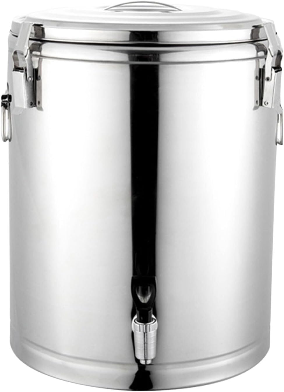 asdchZen fontaine à eau, 10 L, 20 L, 30 L, 40 L, 50 L, 60 L, 70 L, 100 L, 10 L, Acier inoxydable, Marron, /Boissons pour Fêtes