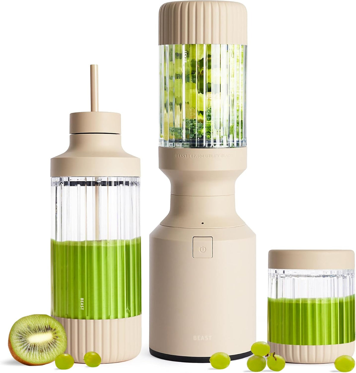 BEAST blender, 850 W, 785 ml, Argenté, sauces et plus - Sable