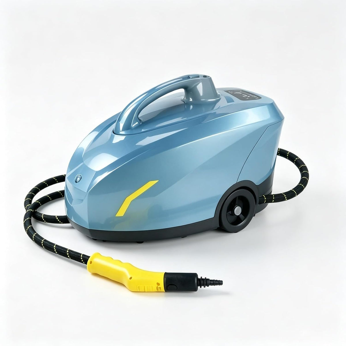 VUNHEX nettoyeur vapeur, 3000w, 2 L, Noir, Industriel Portable Pour Le Nettoyage Auto, Réservoir, 5 Accessoires Professionnels