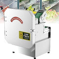 KIUYTQQ trancheuse électrique, Jusqu'à 500 g (environ 5 à 6 tiges) par fournée., 35 mm, Argenté, professionnelle pour légumes
