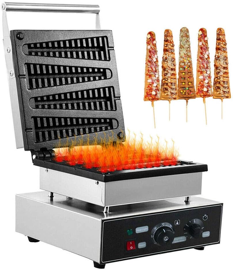 YUEWO gaufrier, 1750 W, 220 ~ 240 V / 60Hz, Noir