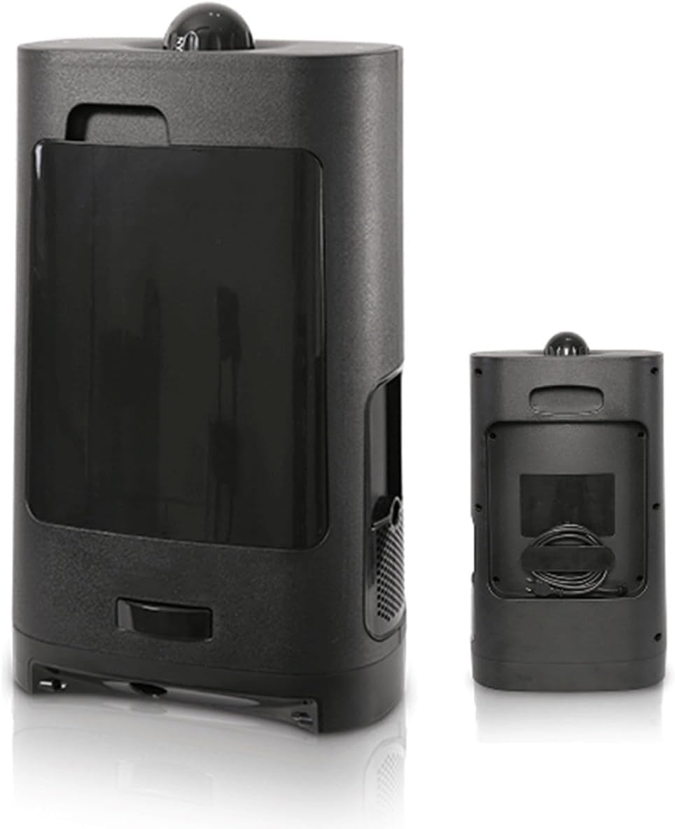 GYKOZY Bacs à ordures de cuisine, 2,7 L, 1400 W, Noir, Aspirateur de Salon de Coiffure, aspirateurs sans Fil Professionnels