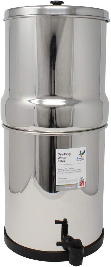 DOULTON Purificateurs d'eau, 8,5 L, INOX, Blanc
