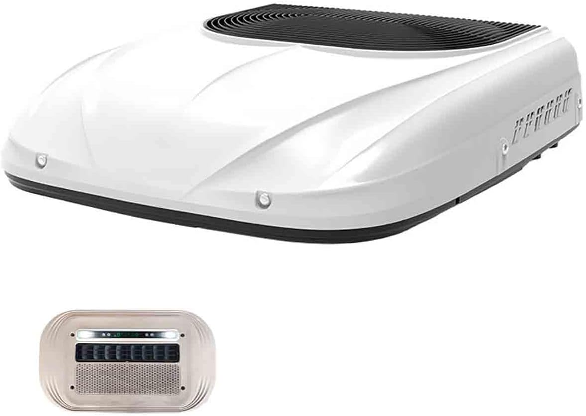 DTWEFF climatiseur portable, 12v, 24v, Blanc, for camping-car, Climatiseur de toit