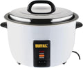 Buffalo Buffalo, 1055 kW, 4 litres, 10 litres, 4,2 litres, Blanc, Cuiseur à riz professionnel, capacité de riz : cuit/ sec