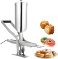 DIUNAOZI Machines à donuts, 58 x 32 x 20 cm (22,8 x 12,6 x 7,9 po), 5 L / 5,28 qt, 5l, Acier inoxydable 304, Argenté, Machine à Donuts
