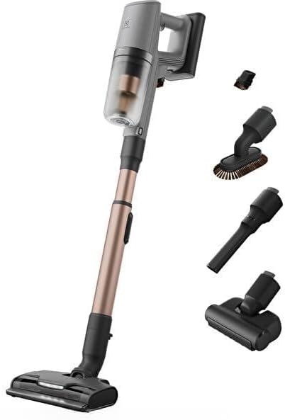 Electrolux Aspirateurs verticaux, Gris, EP82AB25UG 800 Series Animal Aspirateur vertical sans fil, jusqu'à 90 min d'autonomie
