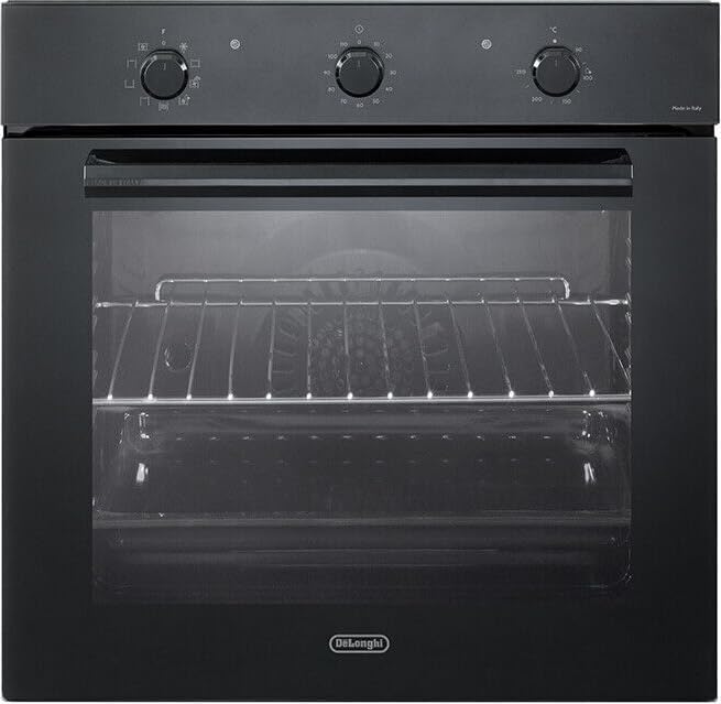 De'Longhi Fours encastrables, 68 litres, Noir, FM 6 NL Four électrique multifonction Classe énergétique A