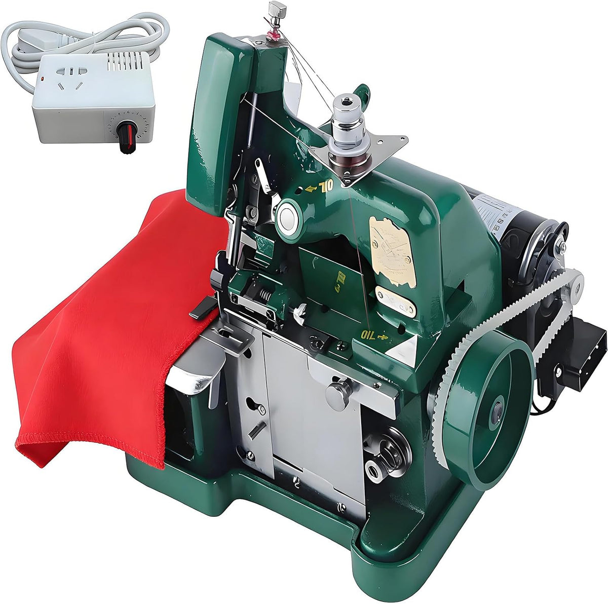 SHENGSHIYU surjeteuse, surjeteuse domestique à 3 fils., 250 W, 3 mm, 4 mm, 3,2 mm, Vert, électrique, Domestique 3 Fils Green