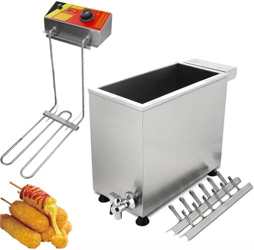 Machine Appareils à hot dog, 3000 W, 25 L, acier inoxydable, Noir