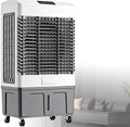 KAIKAFEI rafraîchisseur d'air, 40,5 × 31 × 83 cm / 15,9 × 12,2 × 32,7 pouces, 100 W, 230 V, 30 L, 6.6M, Gris