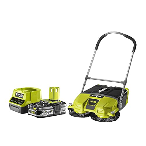 RYOBI Balais mécaniques, 18 V, 18 V, 0G, 2.5 Ah, Noir