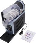 Naroote sorbetière, 240 W, Marron, Machine à Glace Molle avec Cinq Modes de Granités, Récipient à 2 Paroi, Système de Brassage Intelligent