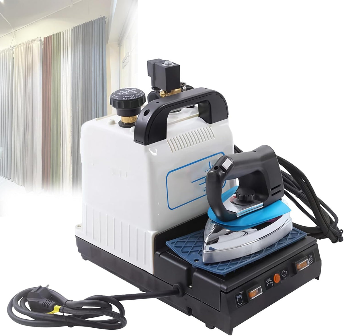Pnpaea groupe électrogène, 110 V-220 V., Argenté, Fer à Vapeur éLectrique, Centrale A Repasser, Générateur de Vapeur