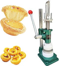 PioMue Machines à pâtes manuelles, 12 x 20 x 42 cm, Noir, Presse à tartelettes Manuelle avec 1 Moule, ustensiles de Cuisine pour la pâtisserie