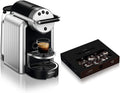Nespresso machine à café, Argenté, Zenius automatique professionnelle avec 50 capsules de café, Cafetière pour petits bureaux