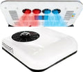 XUXIAO Climatiseurs, 12 V 400–850 W | 24 V 850 W, 12 V DC / 24 V DC, 12 V, 24 V, 7500 BTU, Blanc, Climatiseur de Toit Camping-Car /