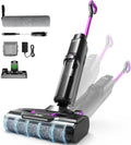 Redkey aspirateur balai sans fil, 5 mm, Noir, W15 Aspirateur Balai Laveur sans Fil, Balai aspirateur Laveur 3 en 1
