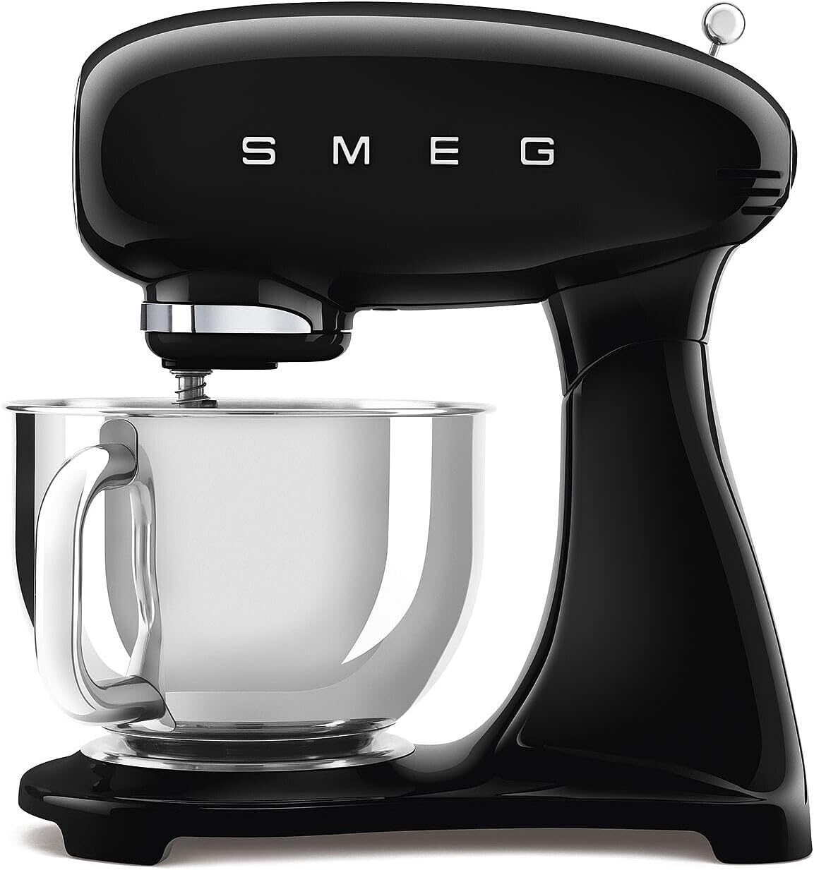Smeg robot pâtissier, 220-240 V., 4.8l, 1000w, Noir., noir SMF05BLEU