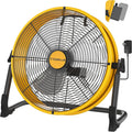 T-SUNiceM Ventilateurs de sol, 40,6 cm, 20 V, Blanc, Ventilateur de sol à piles de pour batterie Dewalt Max