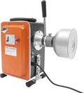 YUNRUX Furets déboucheurs, GQ-180, 750 W, 230-240 V, 150 mm, 16 m, fer, orange