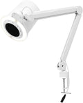 ACLICE aspirateur eau et poussière, 55 W, 4300 tr/min, 41 W, plastique ABS., blanc., Aspirateur à ongles de table avec bras d'aspiration réglable