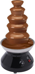 Eieblek Fontaines et fondues chocolat, ET-CF-51, 33 x 33 x 61,3 cm., 3000 ml., 230 W., 220 V/50 Hz, acier inoxydable de qualité alimentaire, PP
