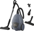 Electrolux Aspirateurs traîneaux, 59 DB, 12 m, 3,5 L, Bleu, 700 Silent Aspirateur avec Sac EB71U2LDB, Ultra Silencieux