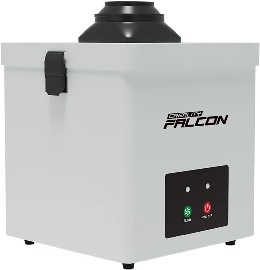 Creality purificateur d'air, L 185 x l 185 x H 205 mm, 45 W, <68 dB, Blanc, Falcon YW45 Purificateur de fumée