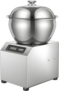 PioMue Robots multifonctions, 2200 W, 110 V/220 V, 5 kg, Noir, Pétrin à Spirale Professionnel, pétrin électrique à Double Rotation