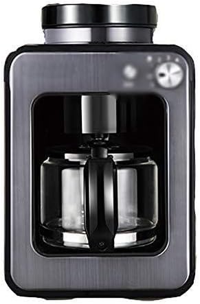 YNIYUJKL machine à café, Noir/Argenté, Cafetière À Filtre Intéressantes